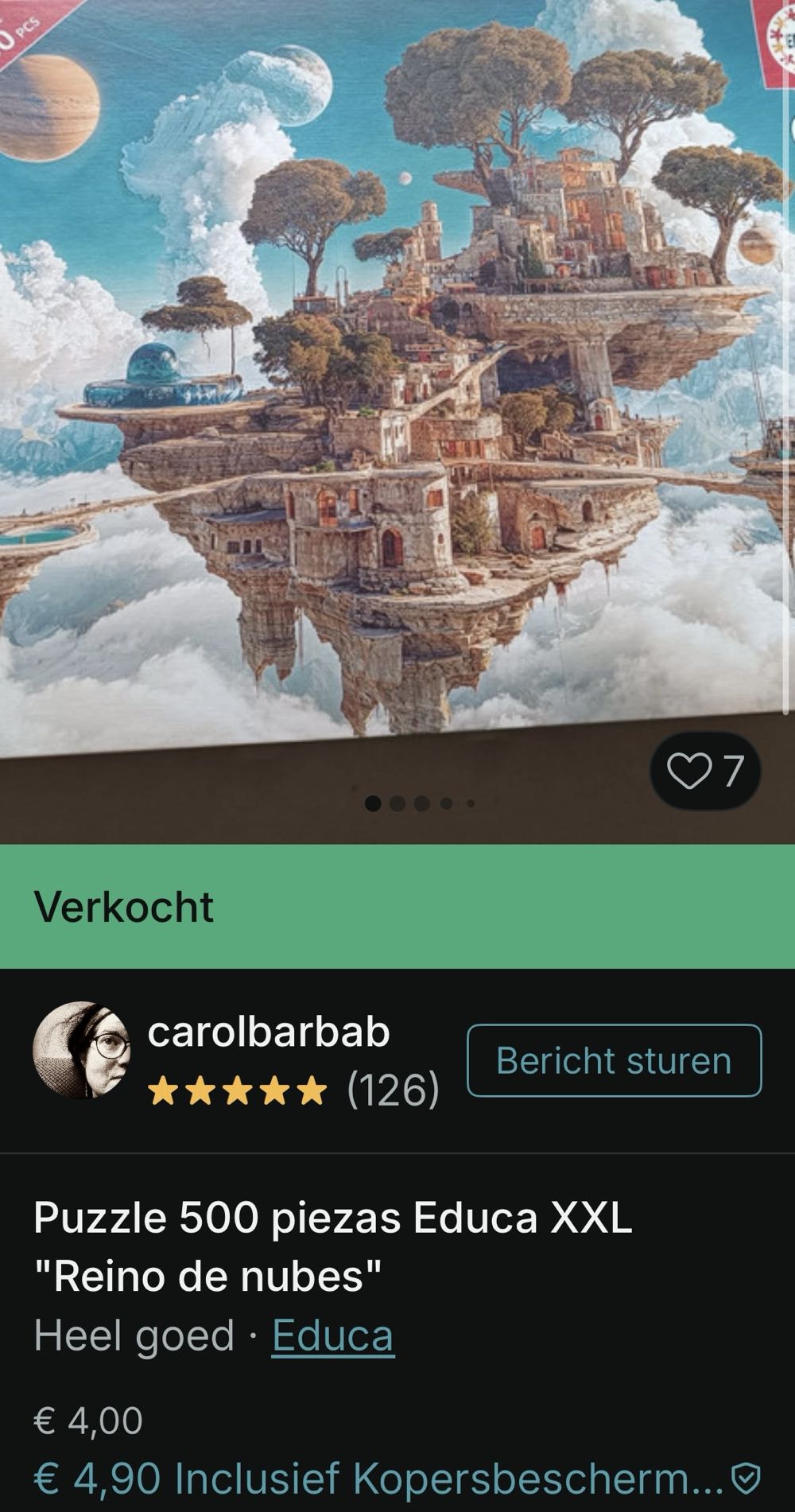 Cloud Kingdom  - Educa puzzle collectible [Barcode 8412668202306] - Main Image 4