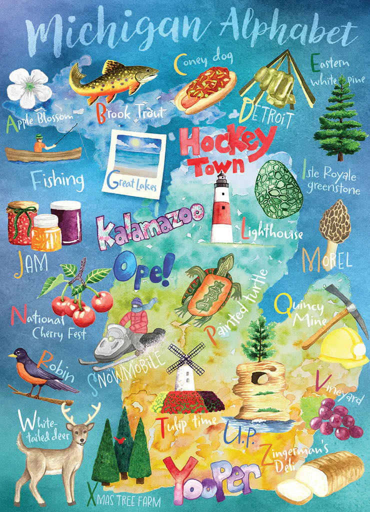 eeBoo Sunshine Garden Puzzle 1000pcs