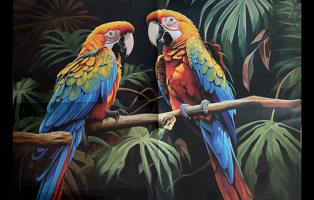 Parrots 🟦 - Jigsaw Puzzles puzzle collectible [Barcode 4068706189791] - Main Image 2
