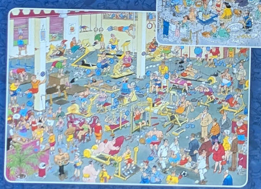 Jan VH: The Big Leak, At The Gym & Grand Cafe - Jumbo puzzle collectible - Main Image 3