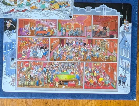 Jan VH: The Big Leak, At The Gym & Grand Cafe - Jumbo puzzle collectible - Main Image 4