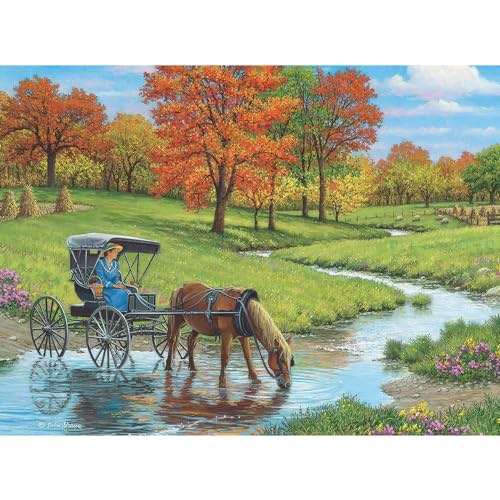 River’s Edge Spring Arrivals Piece Jigsaw Puzzle By Mary Pettis