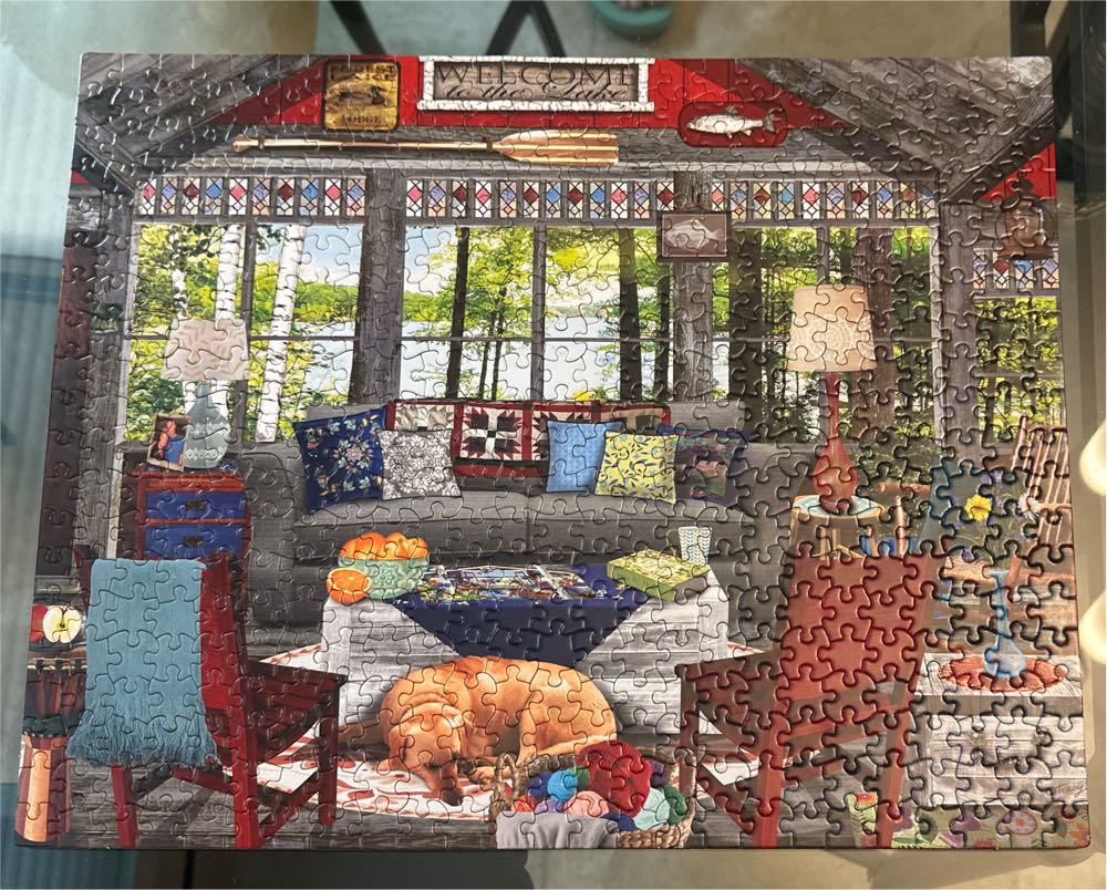 Room By The Lake - Ceaco puzzle collectible - Main Image 2