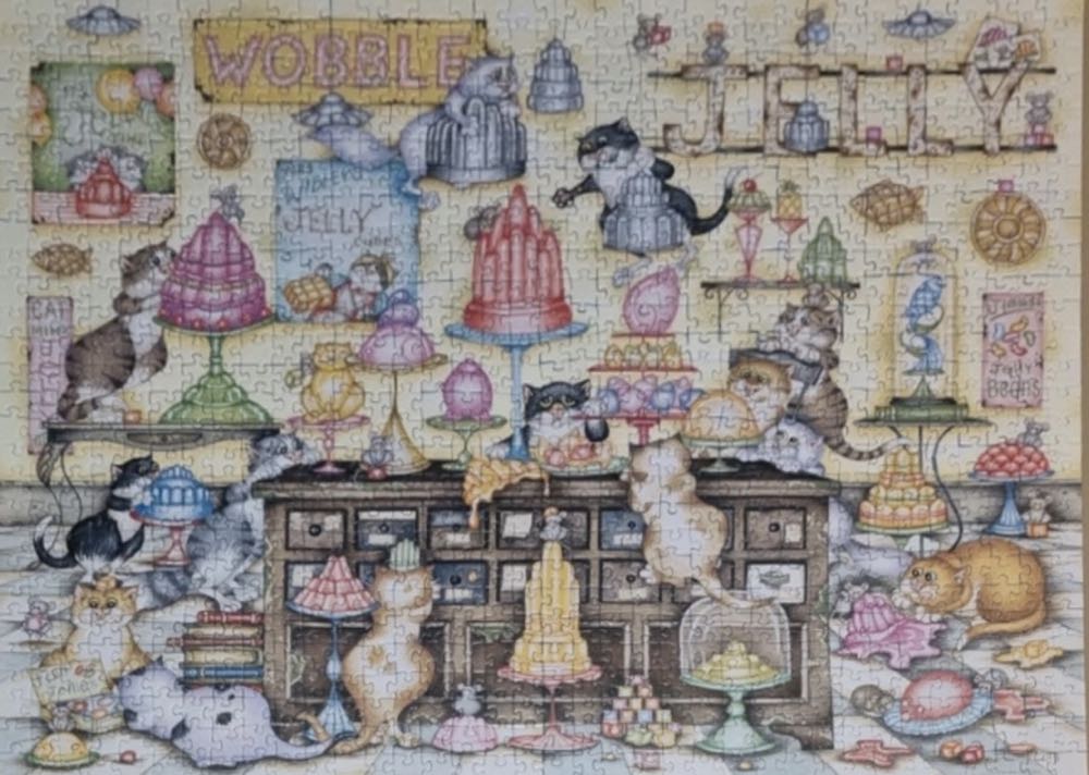 Crazy Cats - Jelly Jamboree - Ravnesburger puzzle collectible [Barcode 4005555015741] - Main Image 3