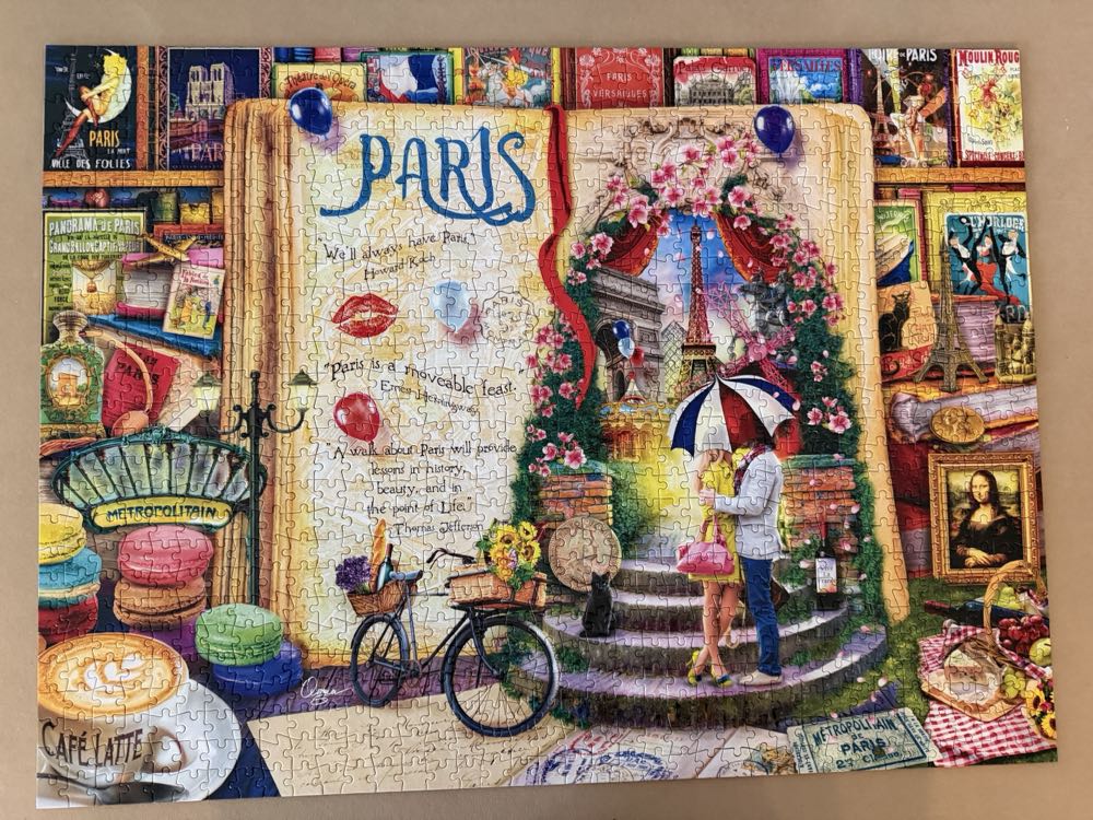 Paris ✅ - Buffalo Games puzzle collectible - Main Image 2