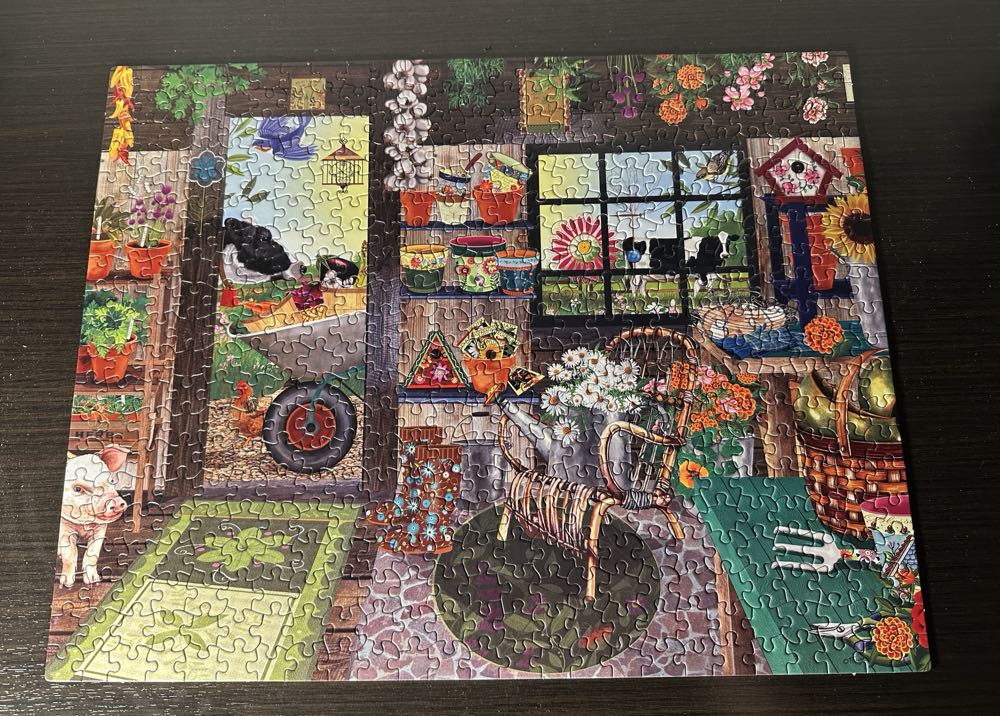 Potting Shed - Ceaco puzzle collectible - Main Image 2