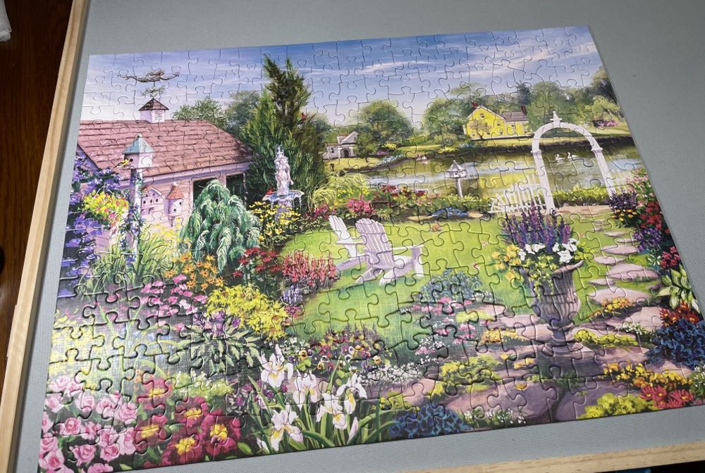 By The Pond - Cobble Hill puzzle collectible [Barcode 625012480260] - Main Image 2