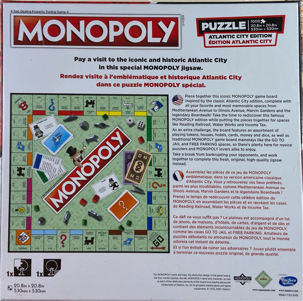 Atlantic City Edition - Atlantic City puzzle collectible - Main Image 2