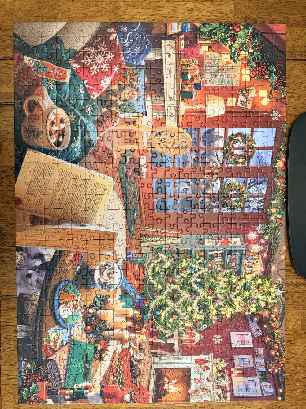 Cozy Christmas Retreat - Ravenburgers puzzle collectible [Barcode 4005555018056] - Main Image 3