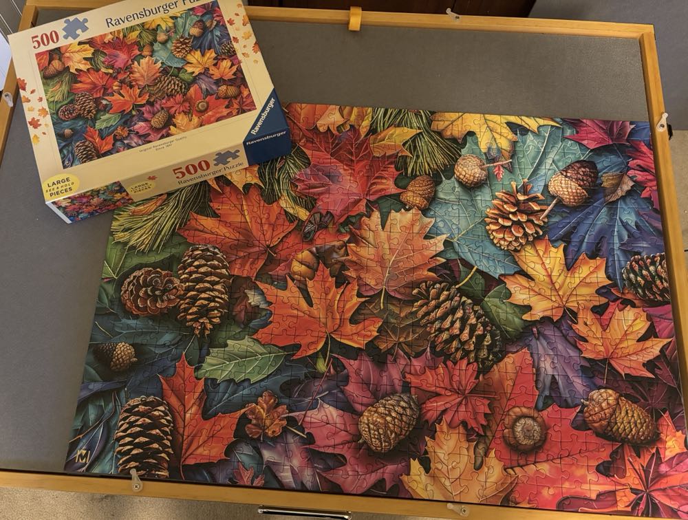 Autumn Riches - Ravenburgers puzzle collectible [Barcode 4005555016816] - Main Image 4