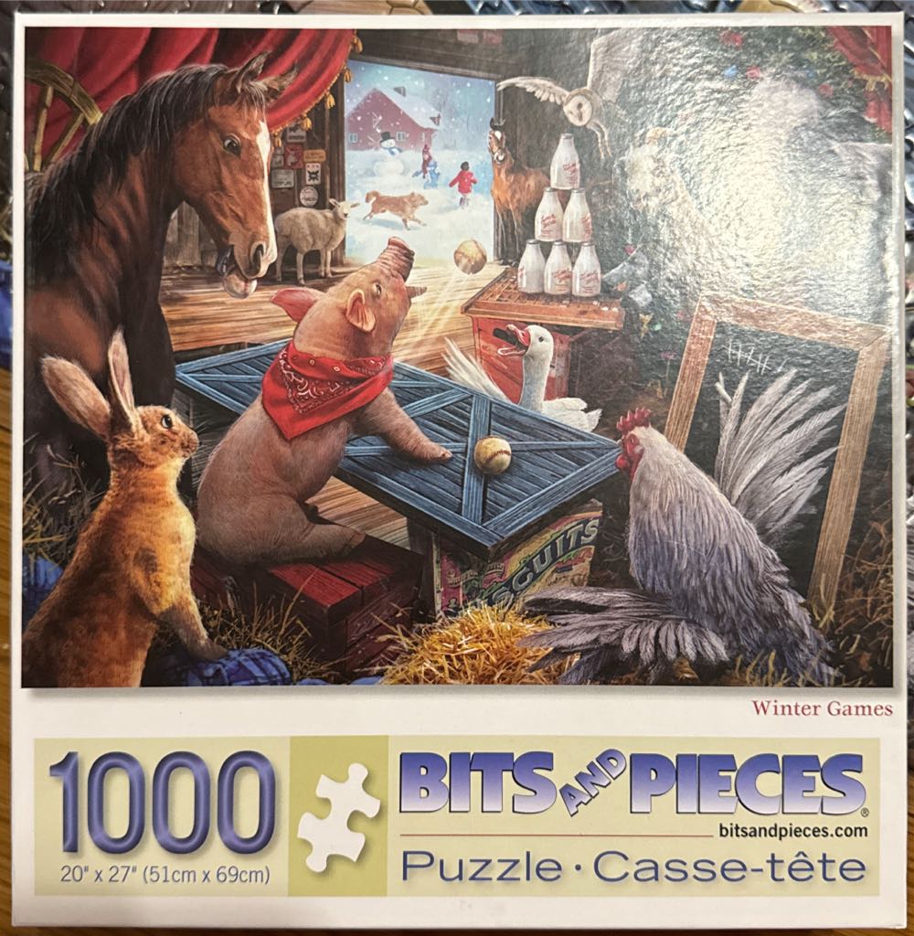 Winter Games - Bits & Pieces 🇺🇸 puzzle collectible [Barcode 192949045638] - Main Image 4
