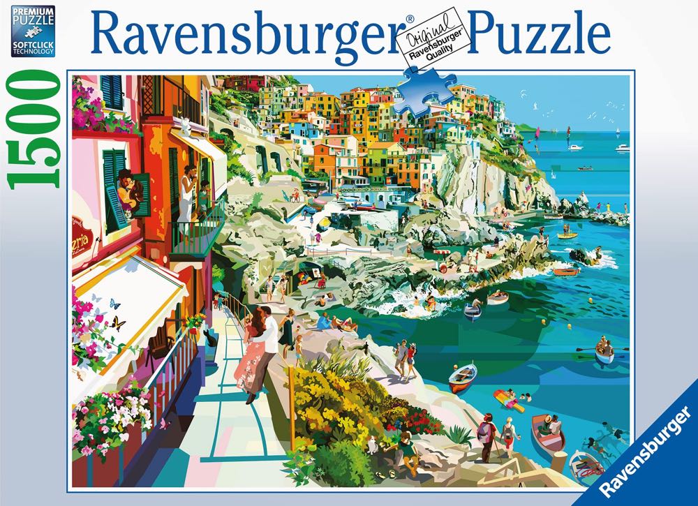 Romance in Cinque Terre - Ravensburger puzzle collectible [Barcode 4005556169535] - Main Image 2