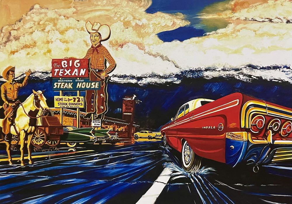 The Big Texan - MasterPieces puzzle collectible [Barcode 705988626944] - Main Image 2