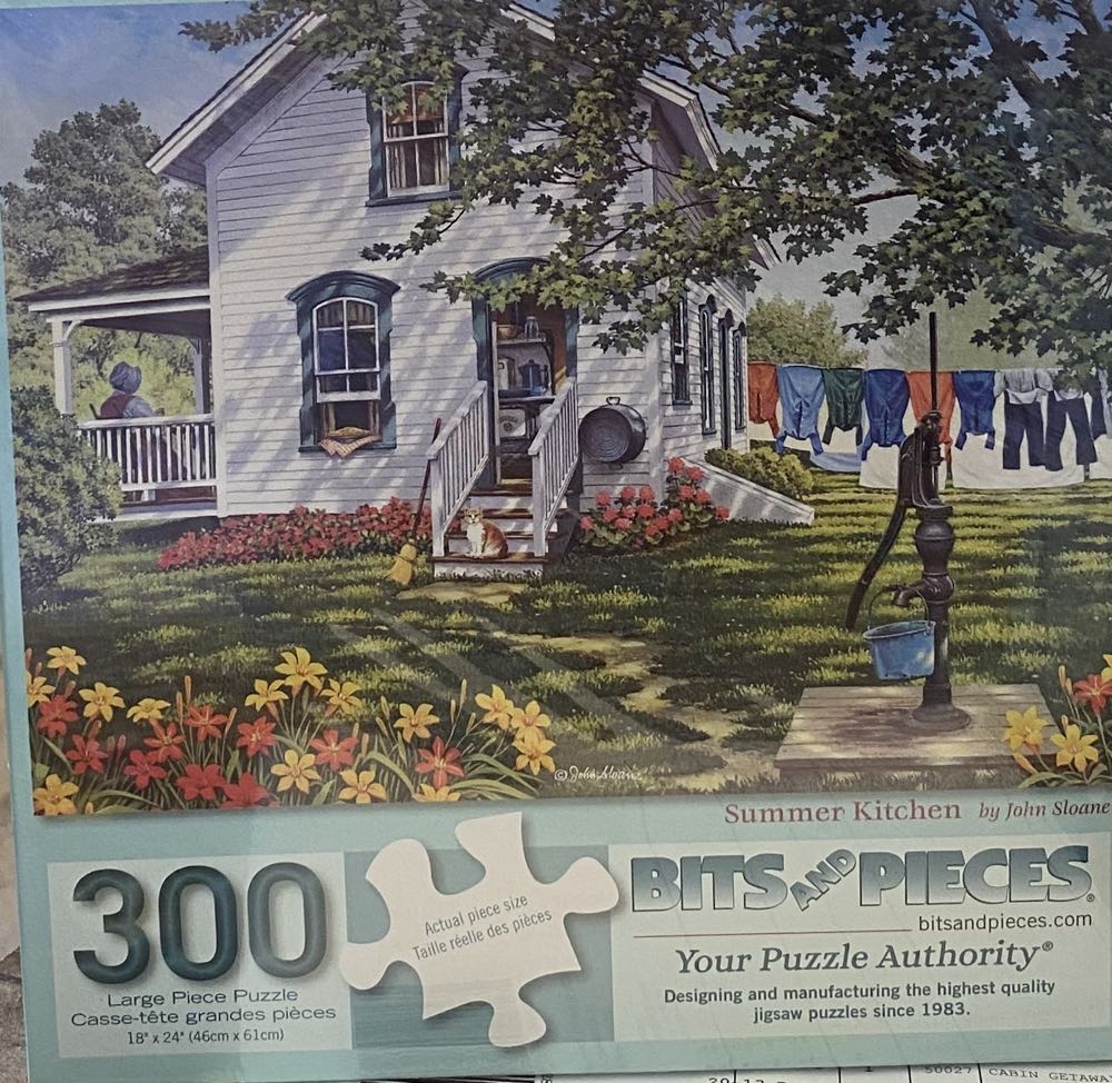 300: Summer Kitchen - Bits & Pieces puzzle collectible [Barcode 192949083814] - Main Image 2
