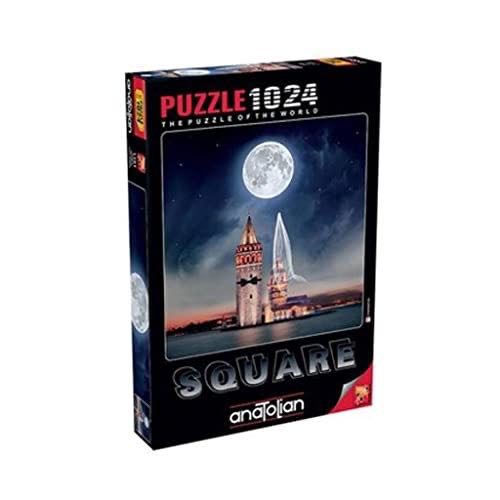 Enjoy Puzzle: Whimsical Cat In Blooming Flower Garden