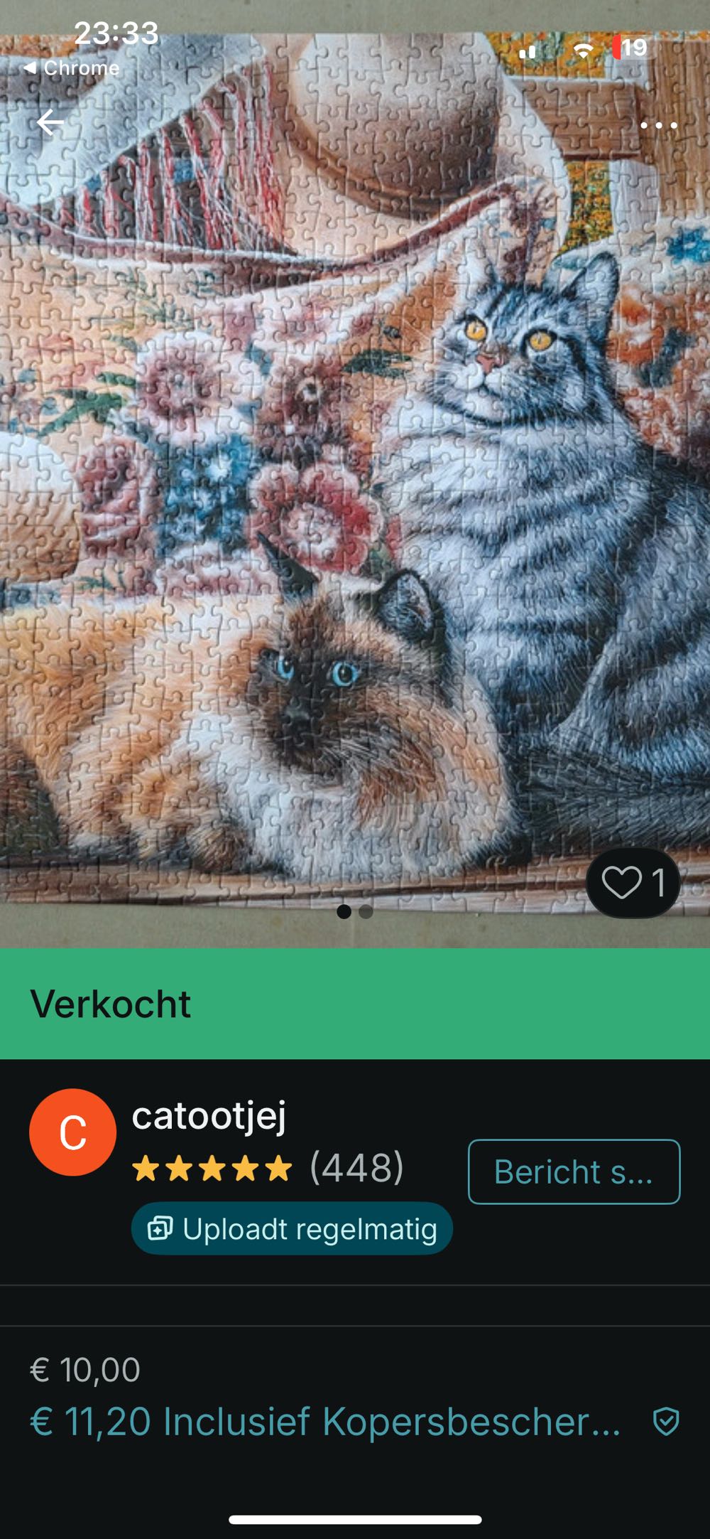 Sit A Spell  - Cherry Pazzi puzzle collectible [Barcode 5903728730585] - Main Image 4