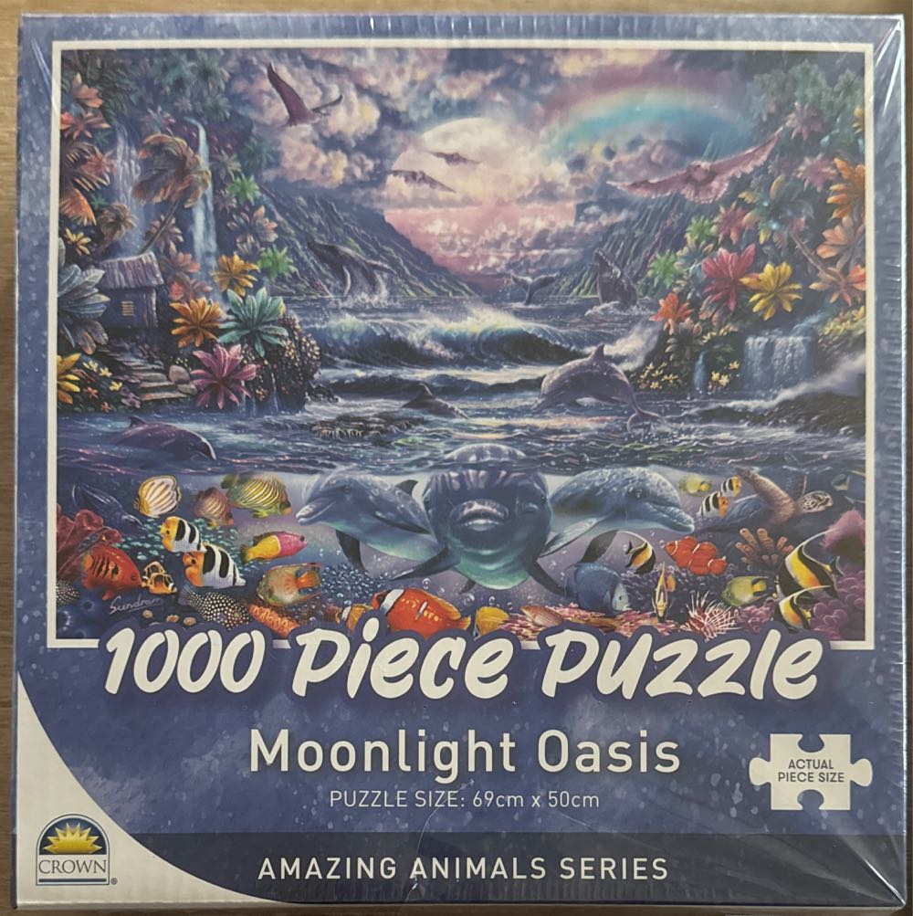 Crown Moonlight Oasis Jigsaw Pieces Amazing Series Pc  puzzle collectible [Barcode 9317762204067] - Main Image 2