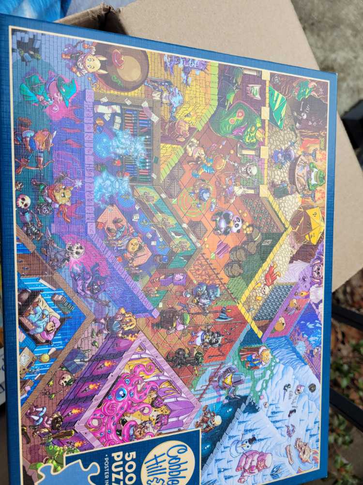 Dungeon Run - Cobble Hill puzzle collectible [Barcode 625012451291] - Main Image 3