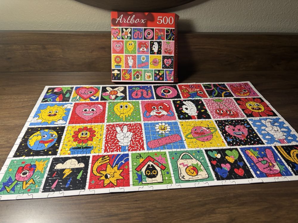 Retro Cartoons - CraZArt puzzle collectible [Barcode 639277534644] - Main Image 2