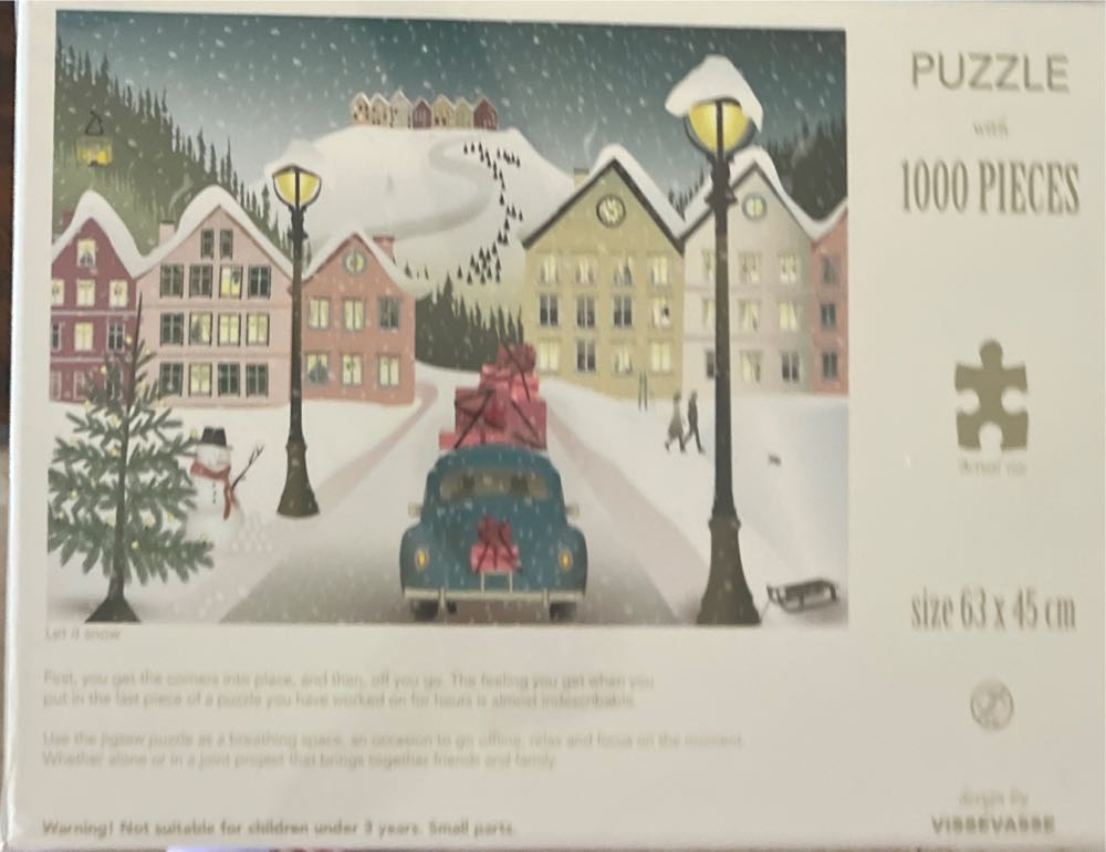 Let It Snow - Vissevasse puzzle collectible - Main Image 2