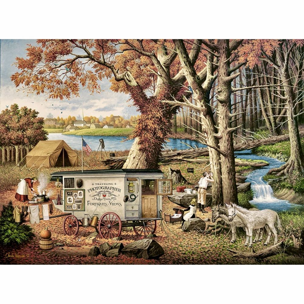 Memory Maker - Buffalo Games puzzle collectible [Barcode 079346114689] - Main Image 2