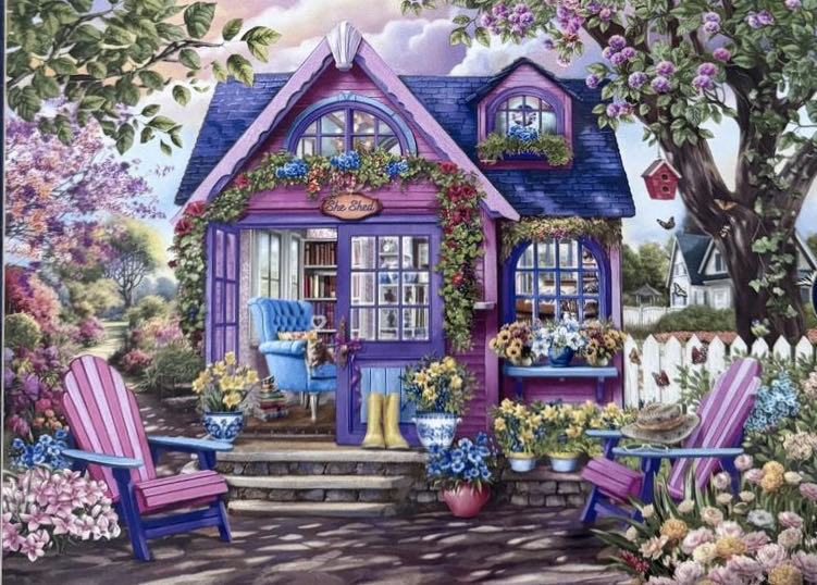 She Shed Studio - Bluebird Puzzle puzzle collectible [Barcode 3663384909238] - Main Image 2