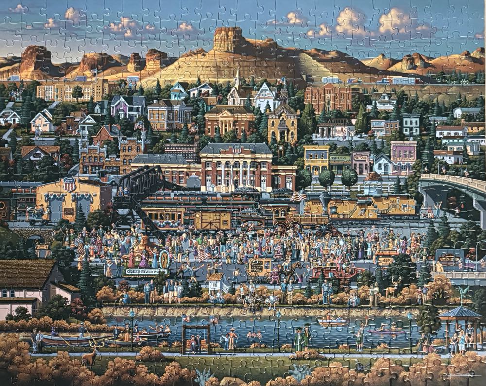 Green River - Dowdle puzzle collectible [Barcode 671095001670] - Main Image 2