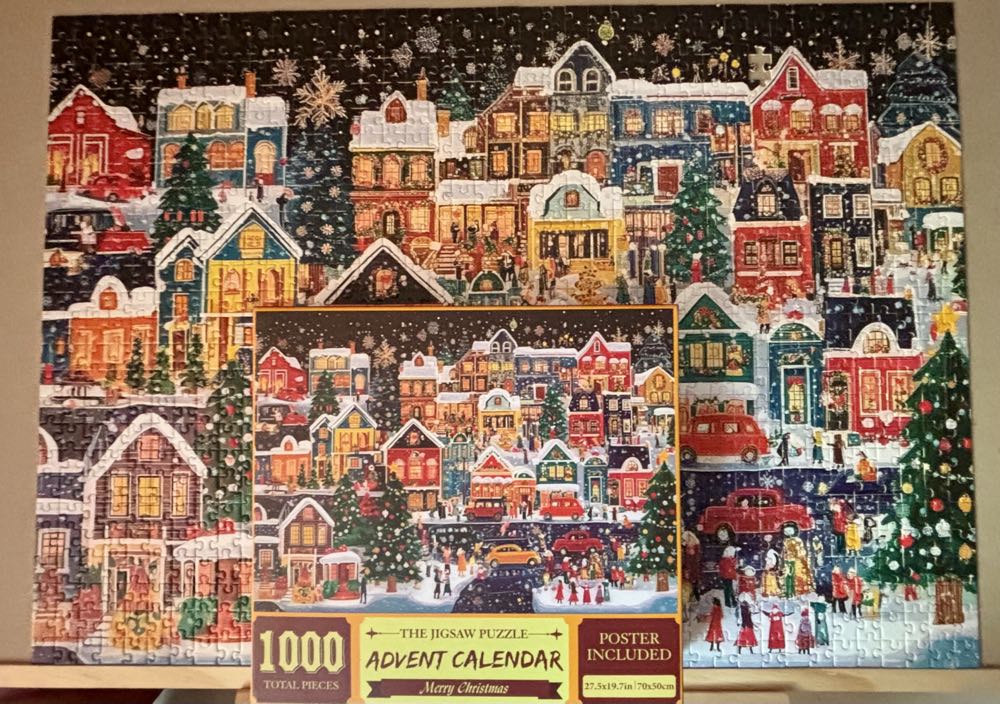 Merry Christmas Advent Calendar- AFT Missing 1 Pc - Unknown puzzle collectible - Main Image 2