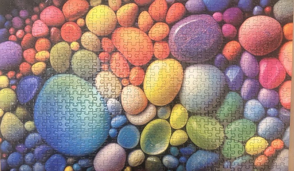Colorful Pebbles - Puzzlebug / Cra-Z-Art puzzle collectible [Barcode 4895145425209] - Main Image 2