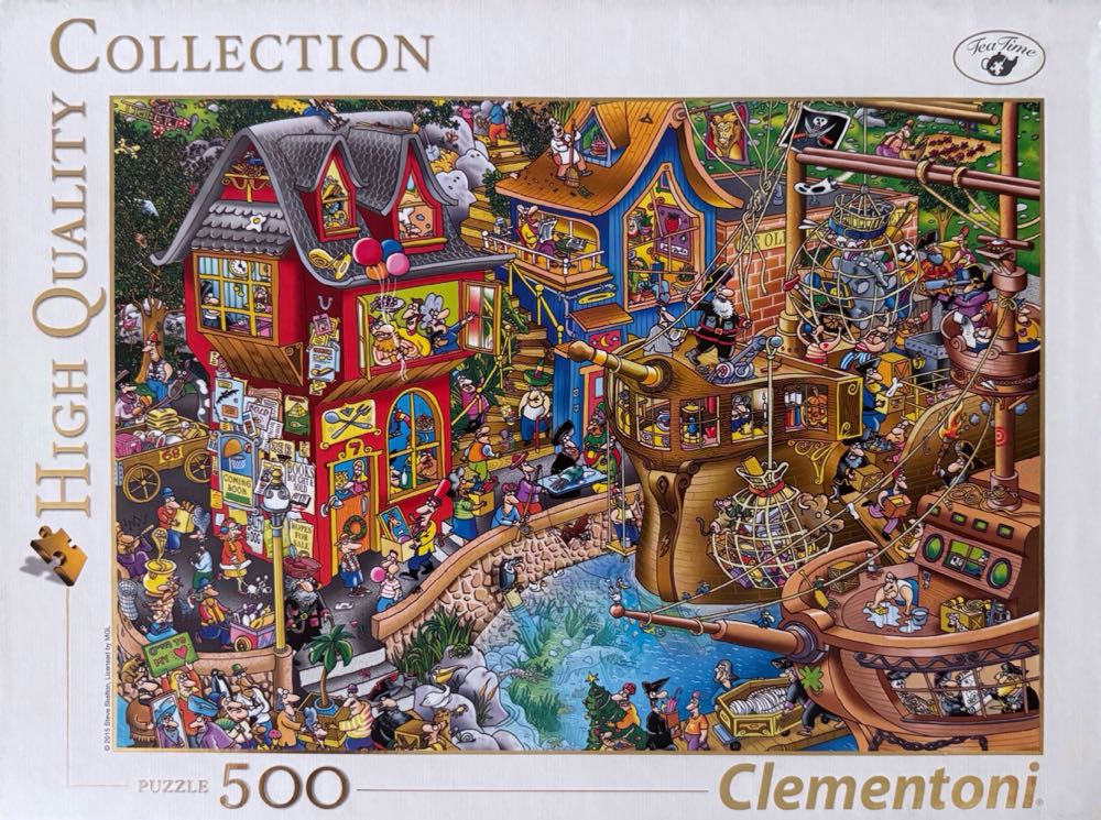Pontcheffs Harbor - Clementoni puzzle collectible [Barcode 8005125350087] - Main Image 2