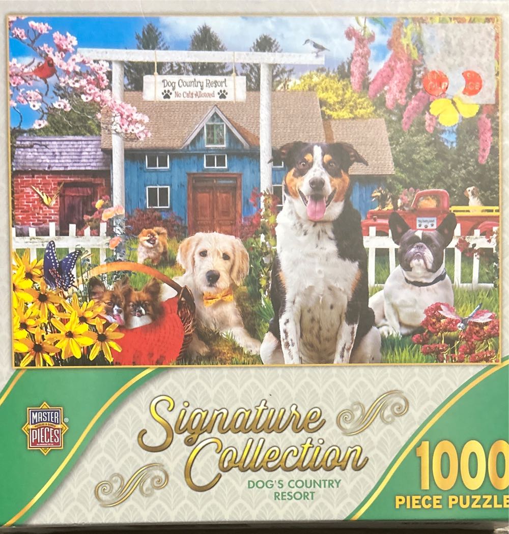 Dog’s Country Resort  puzzle collectible [Barcode 705988525506] - Main Image 2
