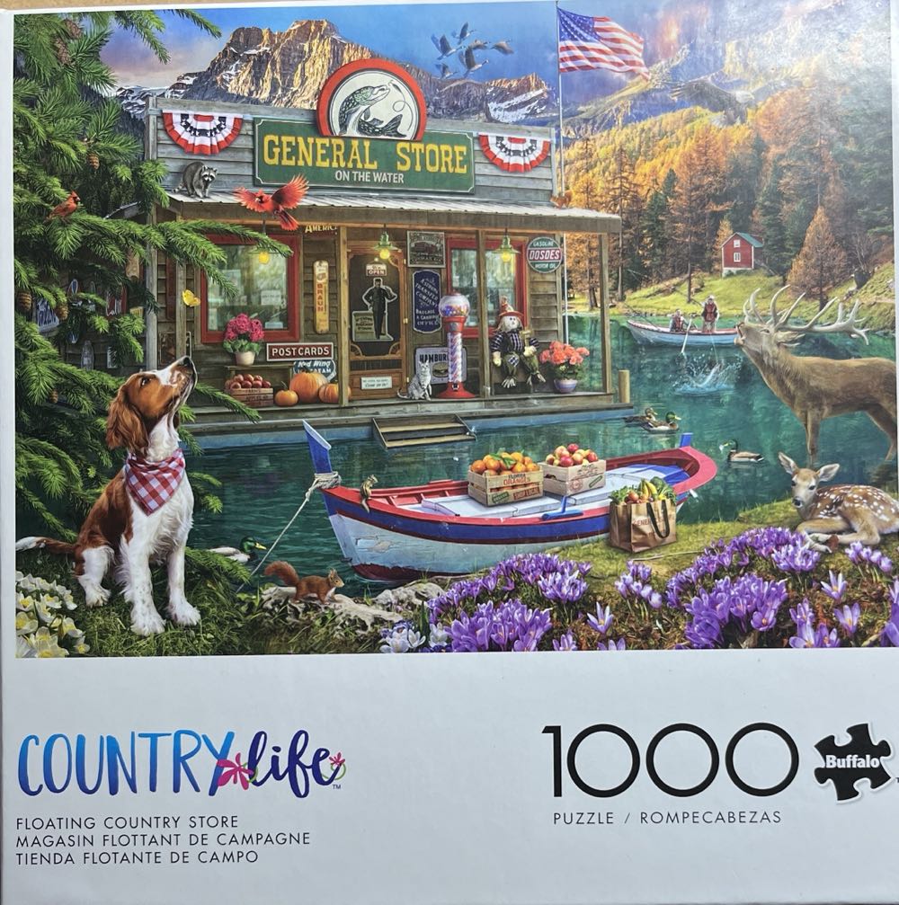 Floating Country Store  - Buffalo puzzle collectible [Barcode 079346126170] - Main Image 3