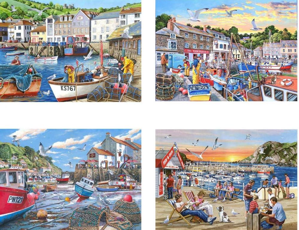 Days At The Dock 🟦 - House of Puzzles Ltd HOP, The puzzle collectible [Barcode 5060002007686] - Main Image 2