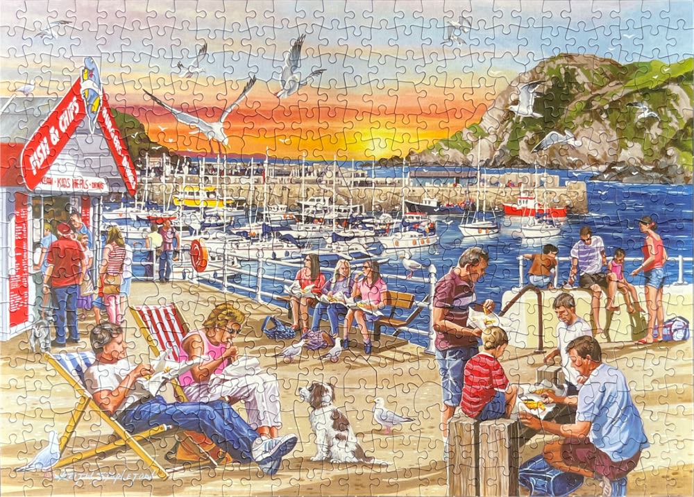 Days At The Dock 🟦 - House of Puzzles Ltd HOP, The puzzle collectible [Barcode 5060002007686] - Main Image 3