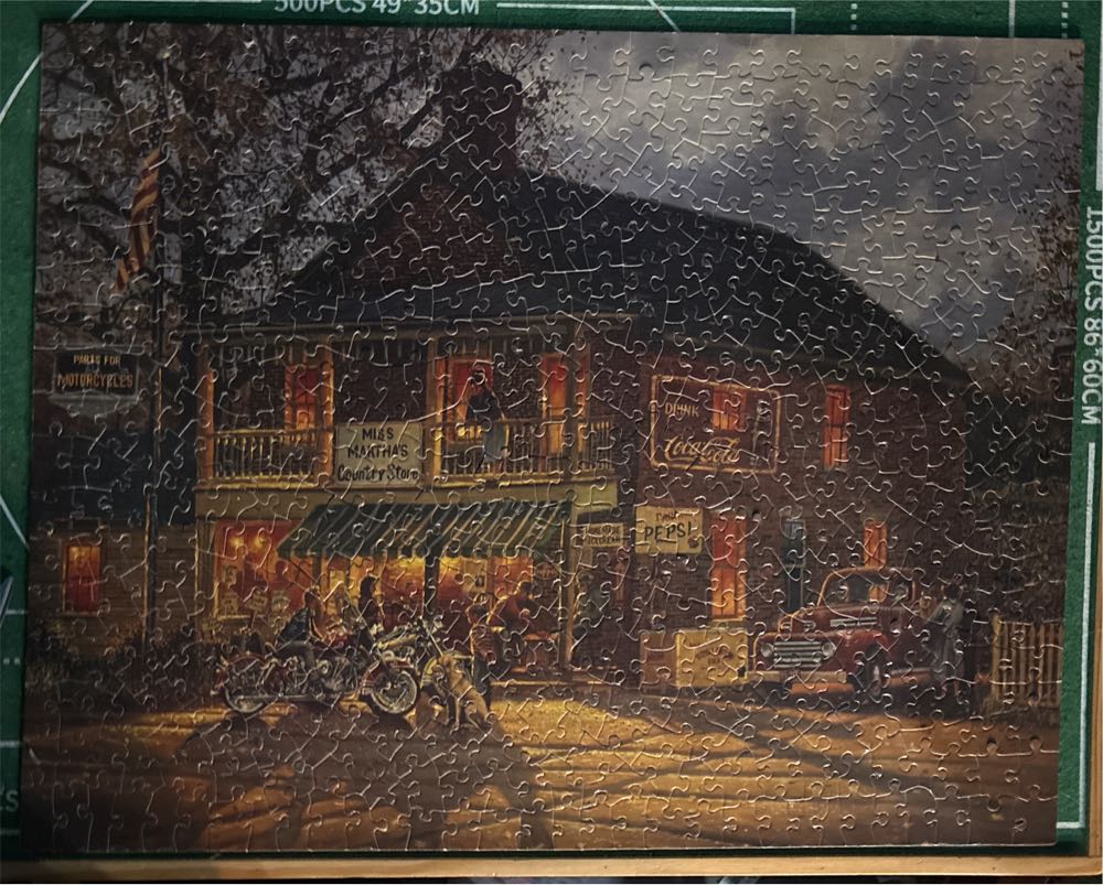 New! American Made Jigsaw 550 Pieces Dave Barnhouse 18” X 24” New Sealed Usa Factory Sealed. Great Pc - Great American Factory Puzzle puzzle collectible [Barcode 010563080210] - Main Image 2
