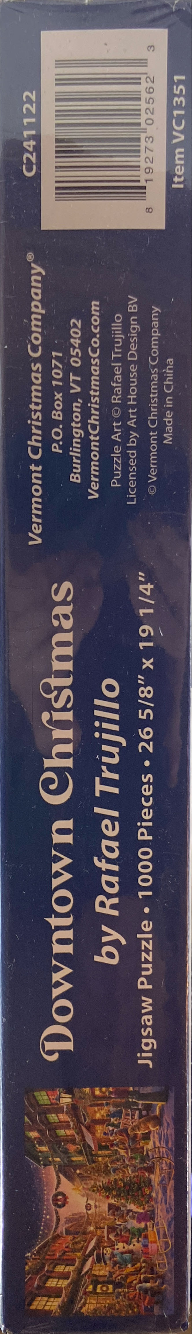 Downtown Christmas - Vermont Christmas Company puzzle collectible [Barcode 819273025623] - Main Image 3