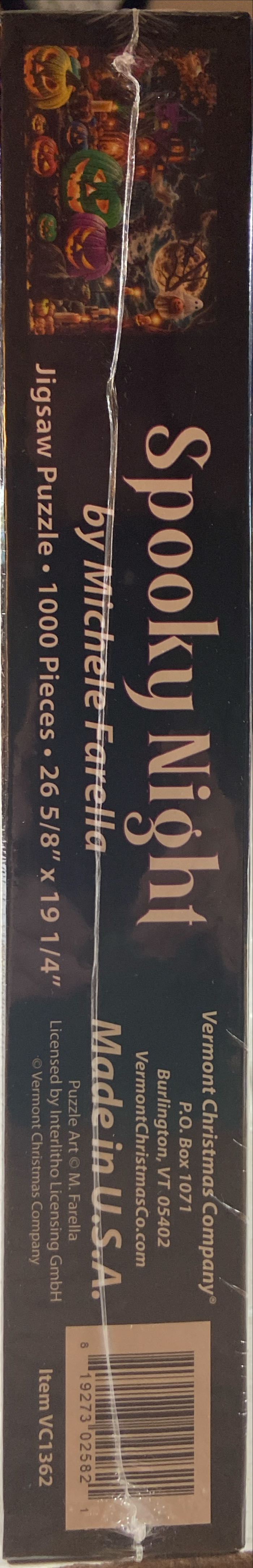 Spooky Night - Vermont Christmas Company puzzle collectible [Barcode 819273025821] - Main Image 2