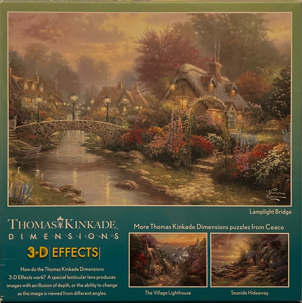 Lamplight Bridge - Ceaco puzzle collectible [Barcode 021081011327] - Main Image 2