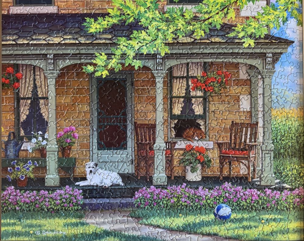 Takin It Easy - sold #182 - Bits And Pieces puzzle collectible - Main Image 3