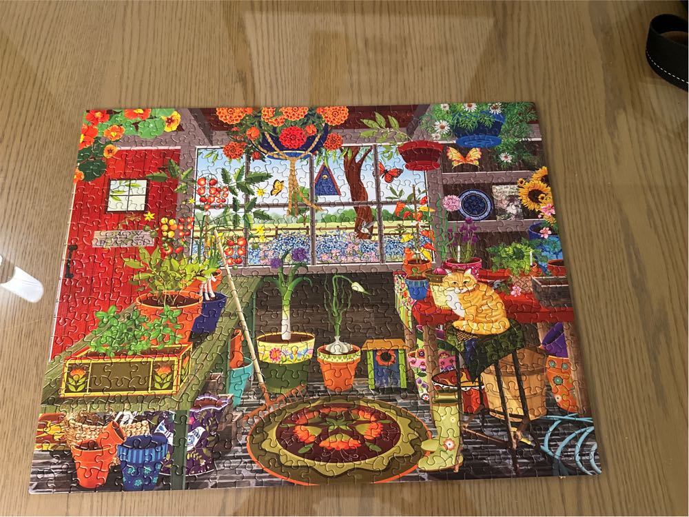 Garden Shed - Ceaco puzzle collectible - Main Image 2