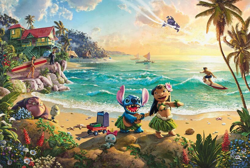 Lilo & Stitch - Schmidt Spiele puzzle collectible [Barcode 4001504565572] - Main Image 2