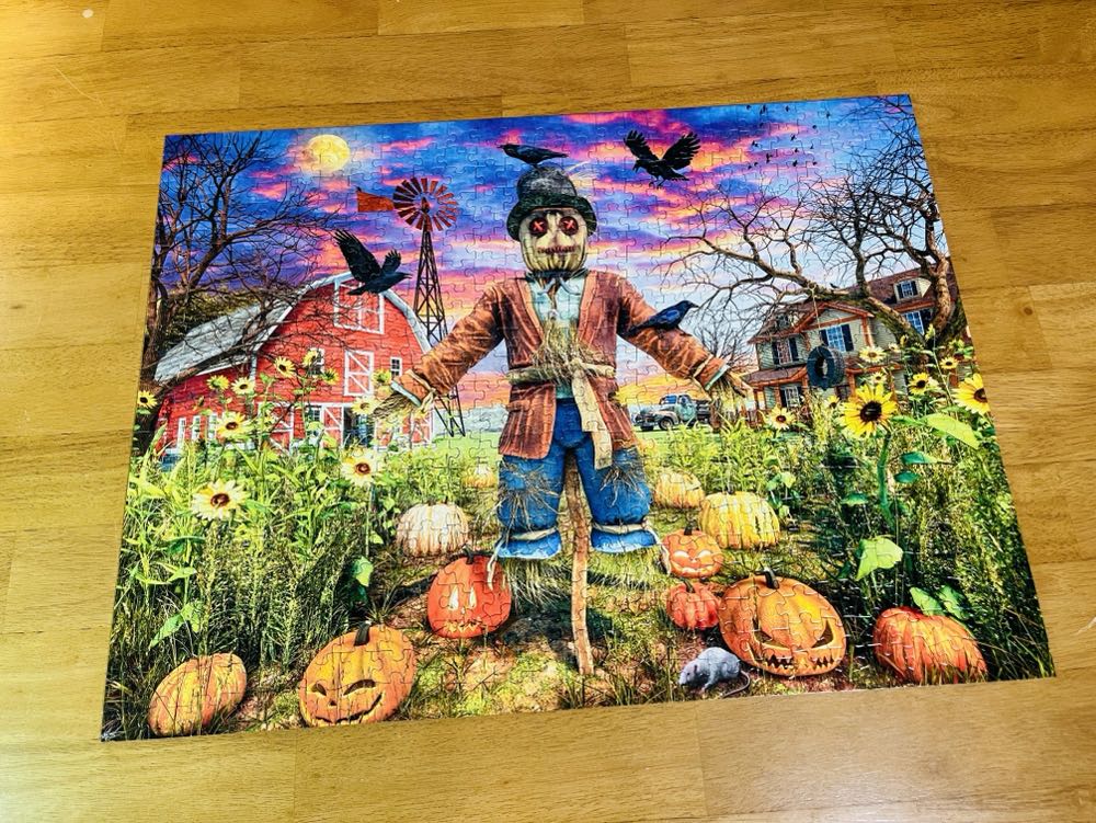 The Scarecrow - Vermont Puzzle Company puzzle collectible [Barcode 819273024107] - Main Image 2