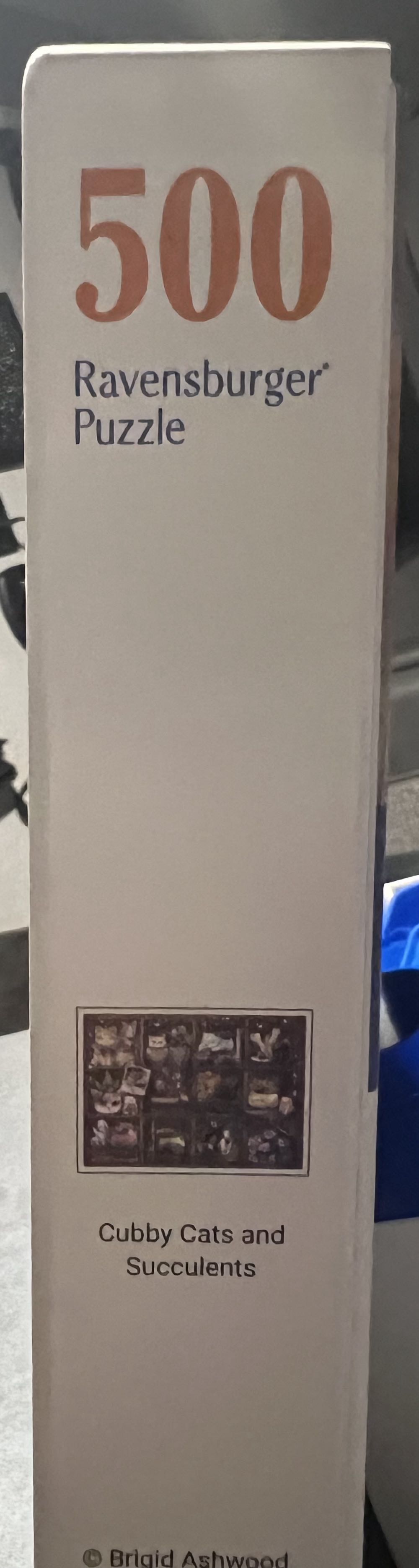 Cubby Cats And Succulents ✅ - Ravensburger puzzle collectible [Barcode 4005555008743] - Main Image 2