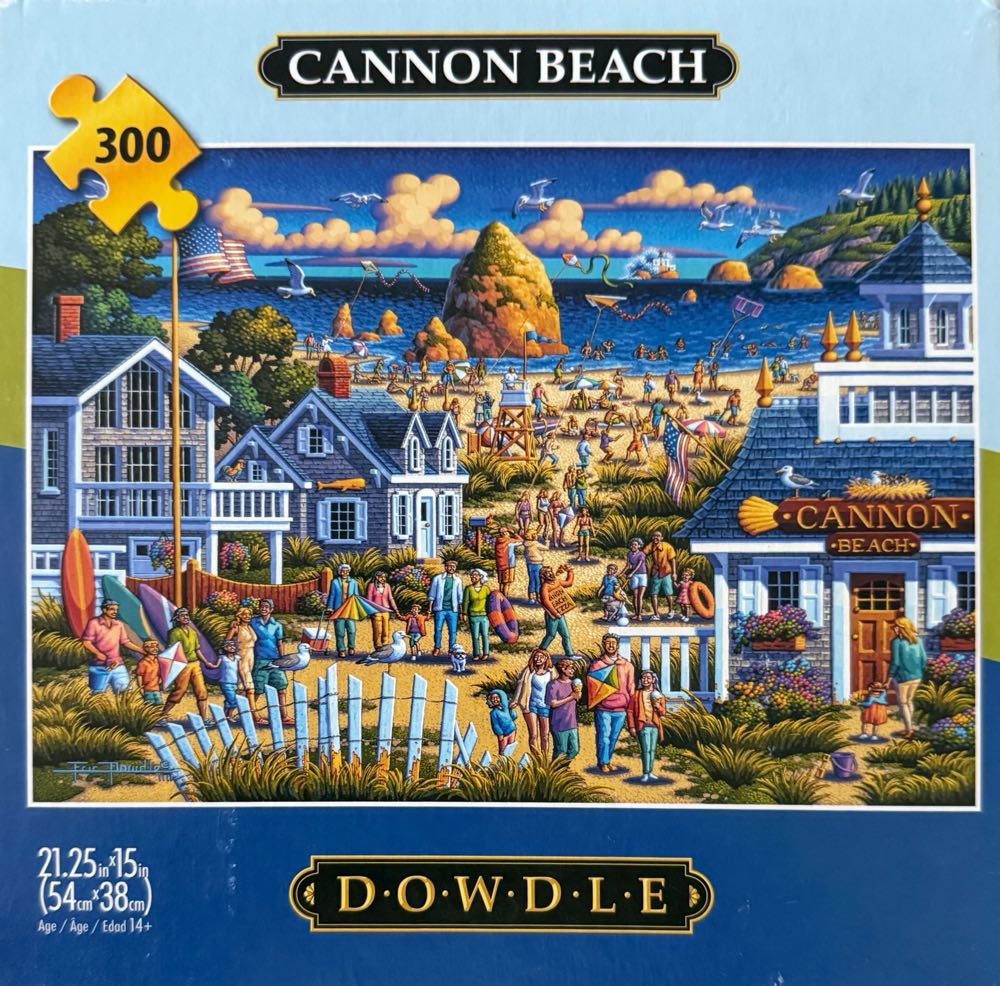 Cannon Beach - Dowdle puzzle collectible [Barcode 079346228027] - Main Image 2