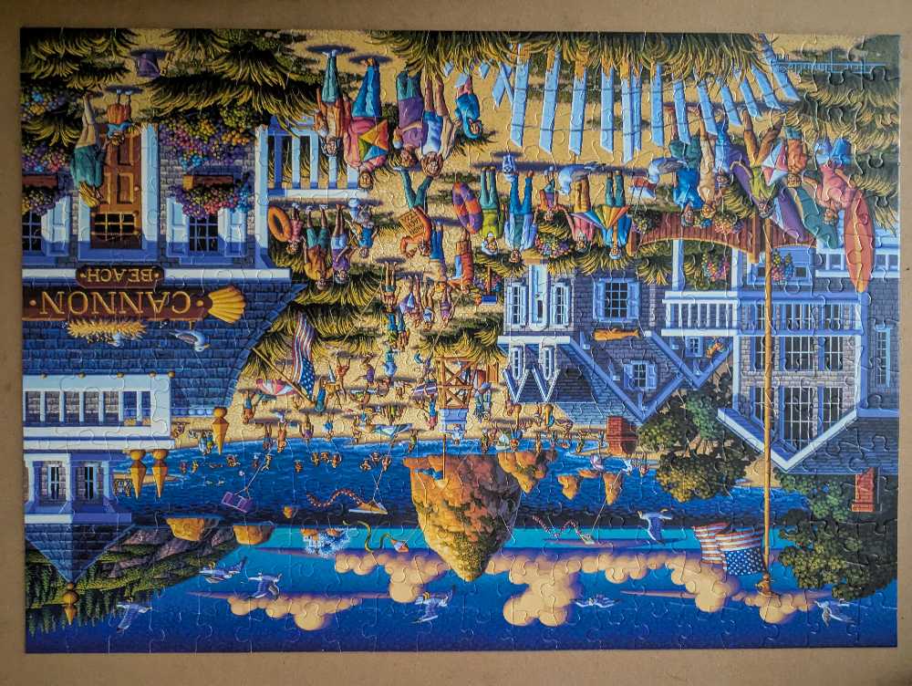 Cannon Beach - Dowdle puzzle collectible [Barcode 079346228027] - Main Image 3