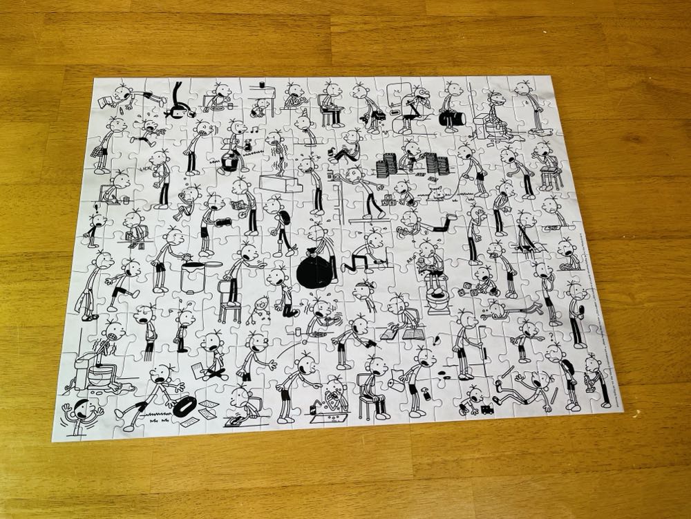 Diary Of A Wimpy Kid - Pressman puzzle collectible [Barcode 021853105001] - Main Image 2