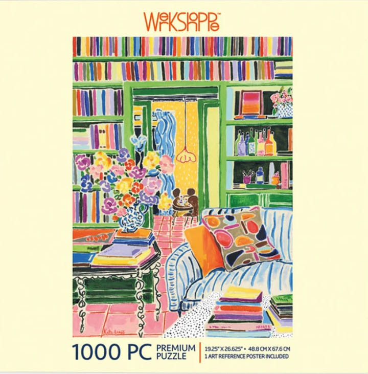 Books & Bouquets - Werkshoppe puzzle collectible [Barcode 810052905709] - Main Image 2