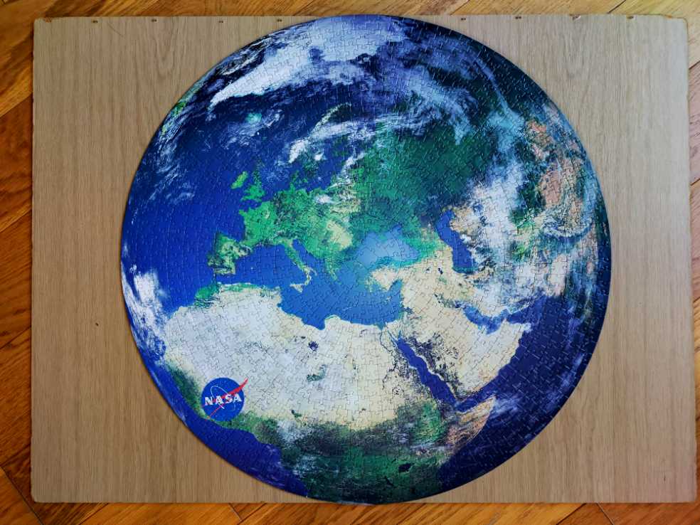 Aarde, Heelal Rond, Earth  - MTC puzzle collectible [Barcode 7423409752739] - Main Image 2
