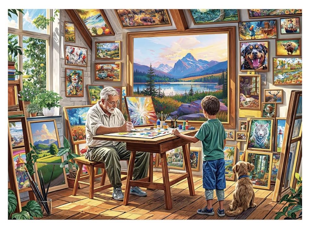 Grafika Hallstatt Austria Hallstatt Austria 1 000 Jigsaw Rakousko Dílků