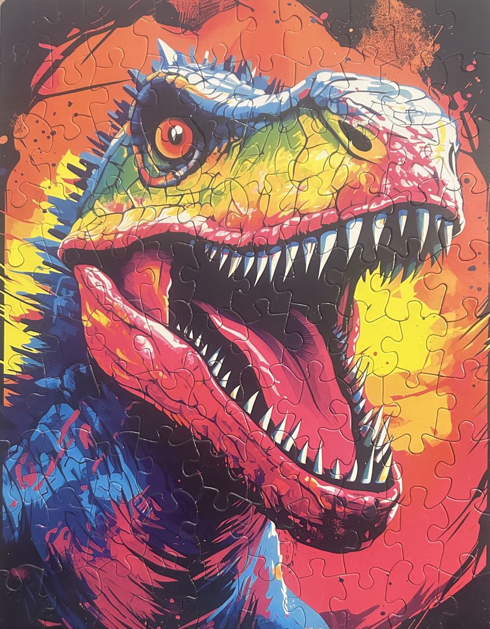 0193 Cra-Z-Art: T-Rex Dinosaur - Cra-Z-Art puzzle collectible [Barcode 4895145425216] - Main Image 2